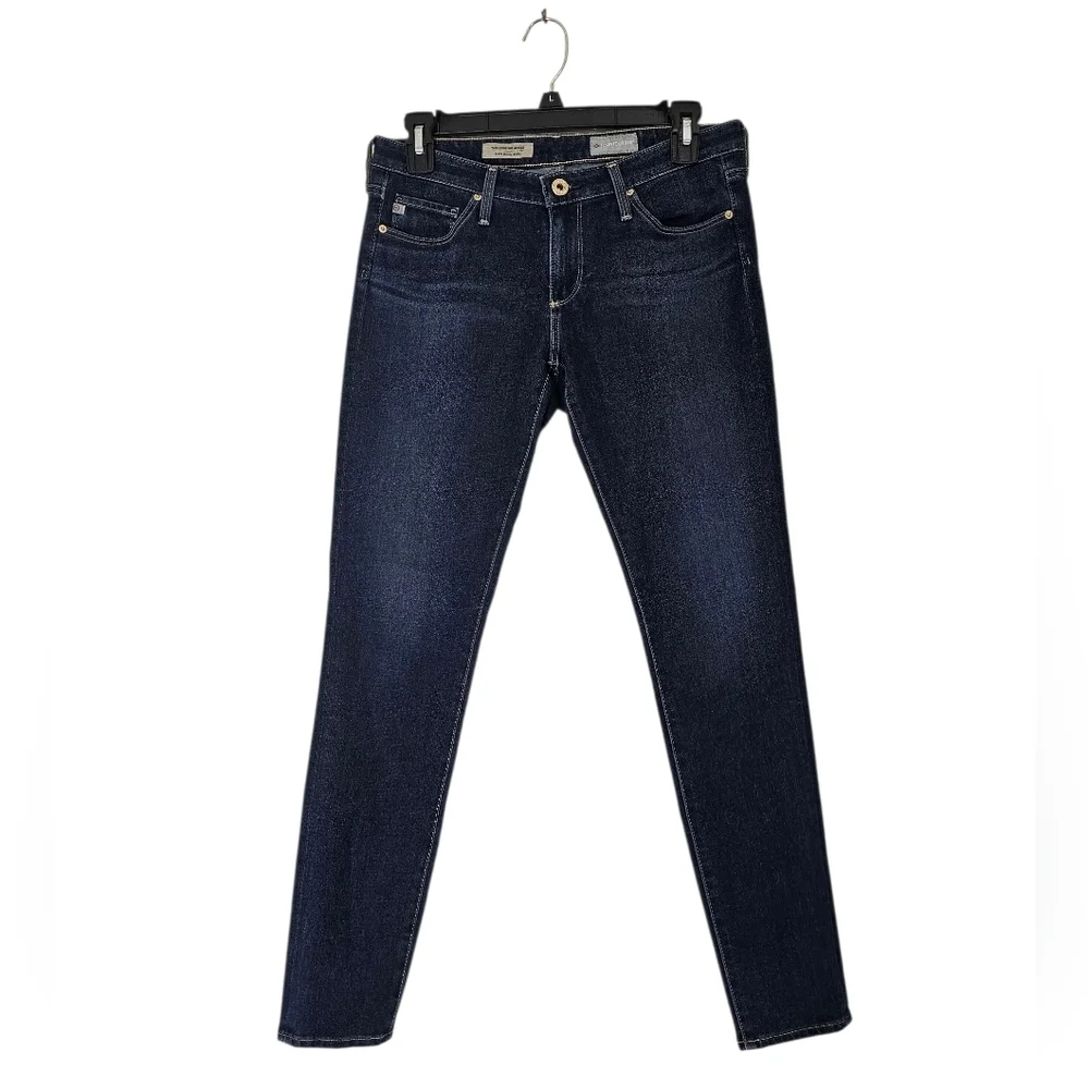 Adriano Goldschmied The Legging Ankle Super Skinny Dark Blue Jeans‎ 27 Preowned